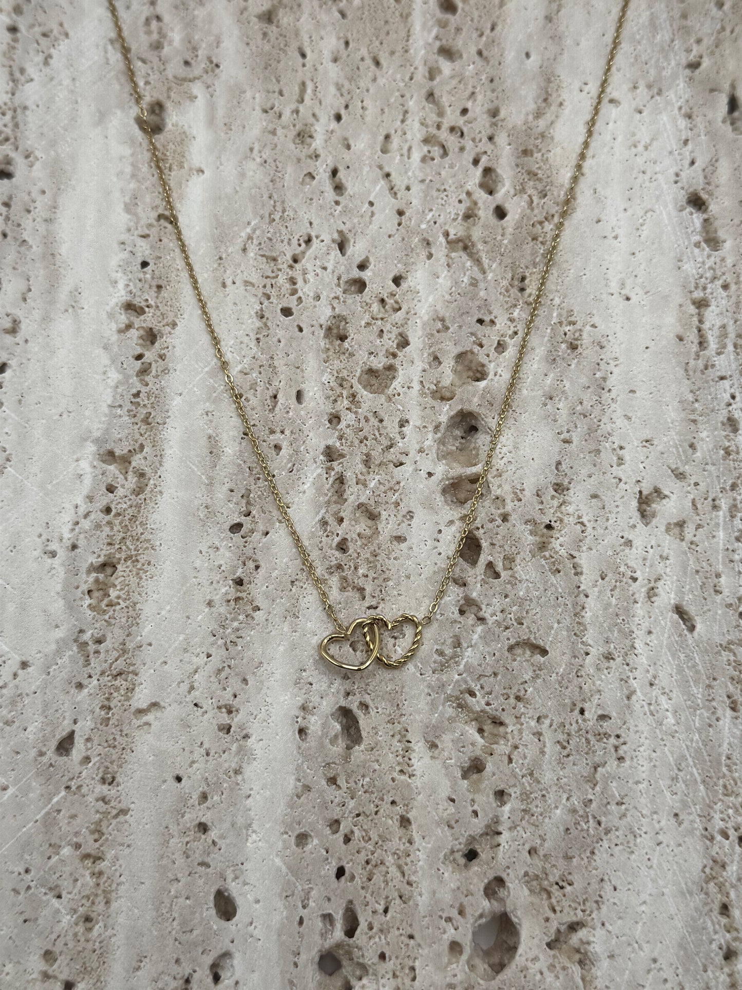 Dubbel love ketting
