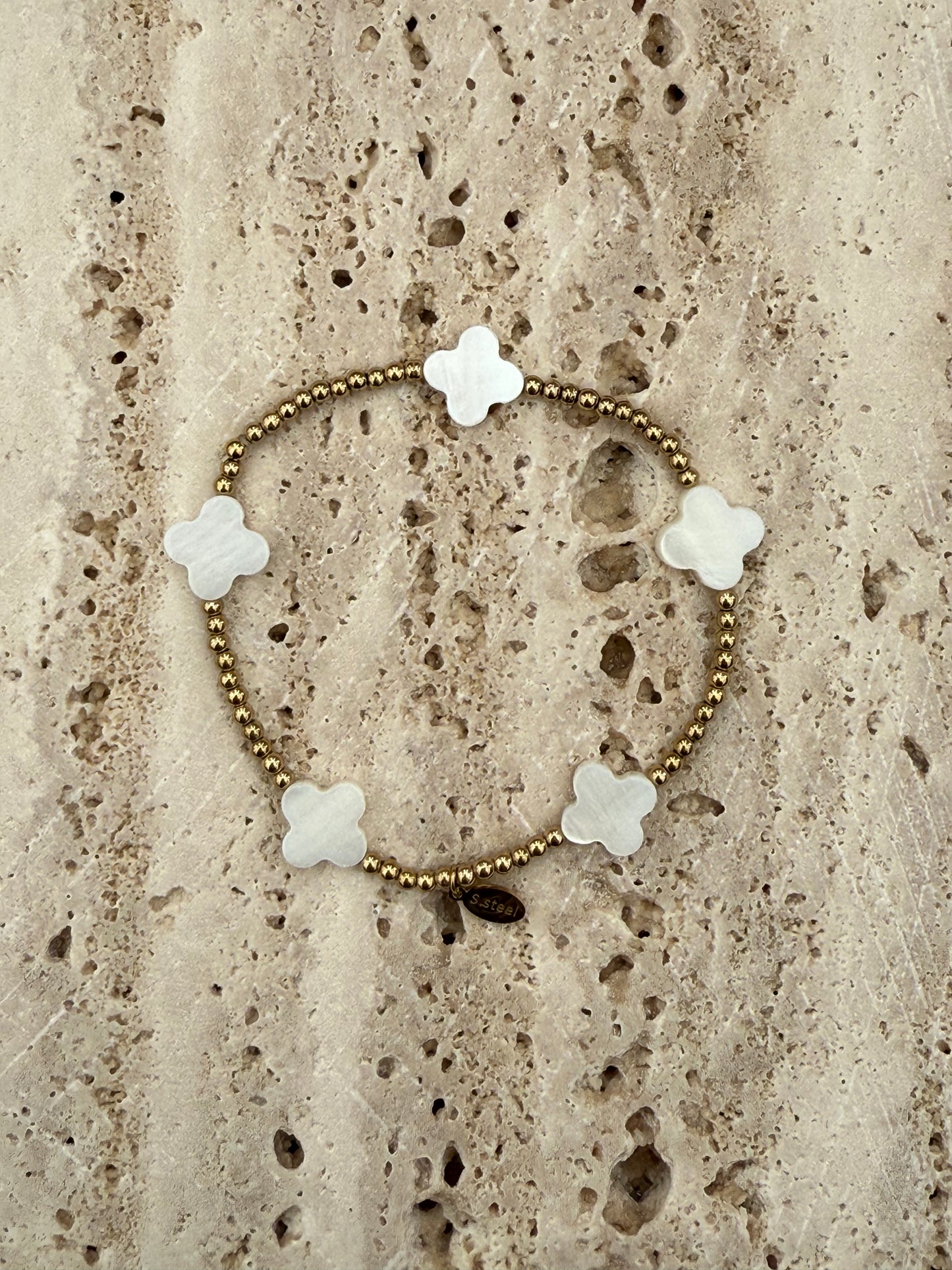 Klavertjes armband