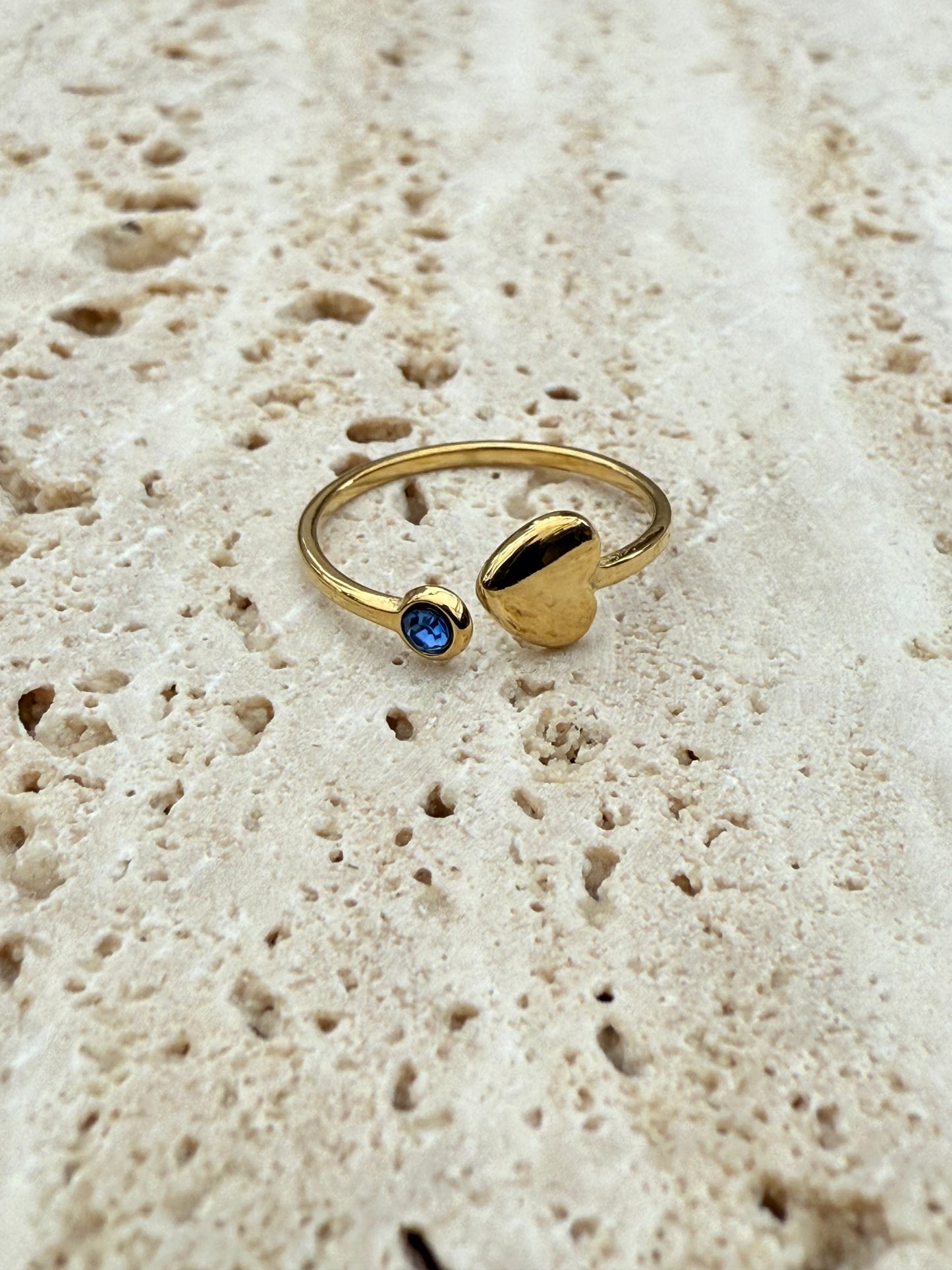 Birthstone ring - Maart