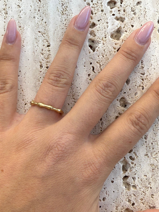 Bamboe ring