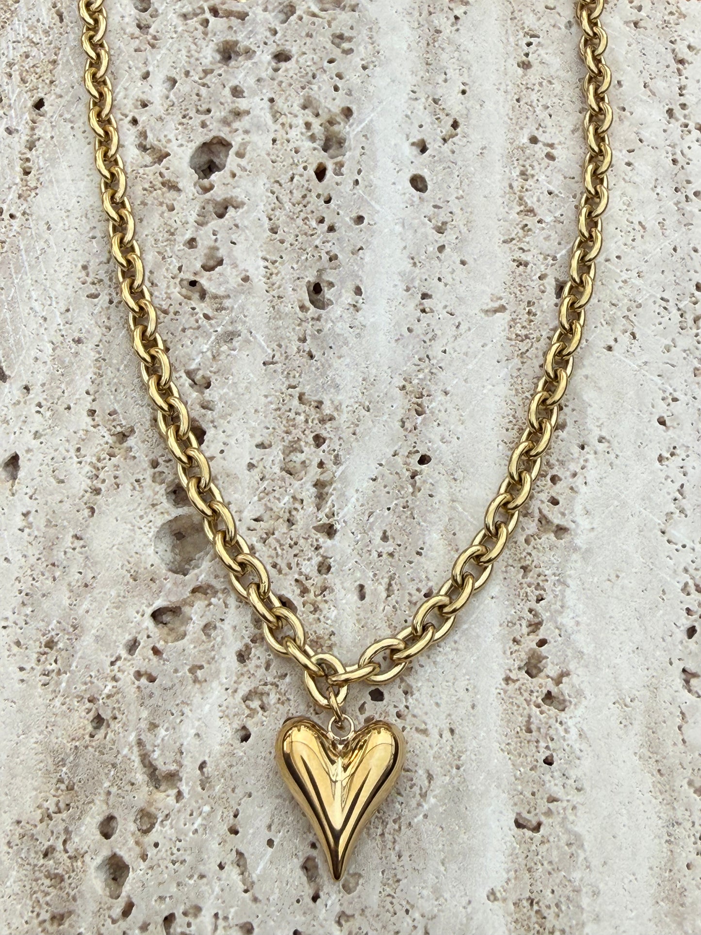 Schakelketting met groot hart