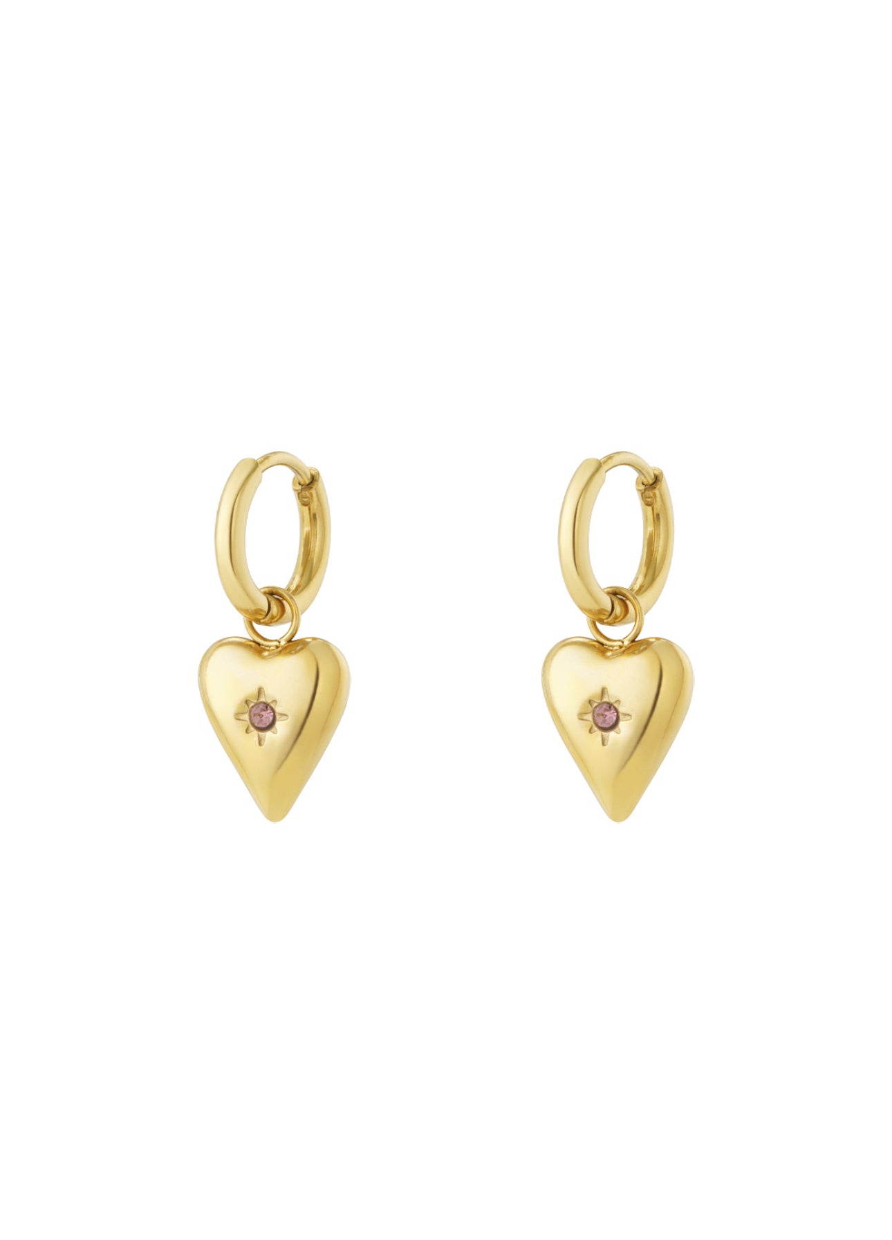 Birthstone oorbellen