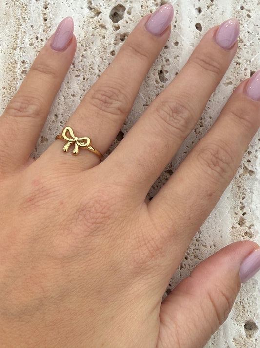 Basic strinkjes ring