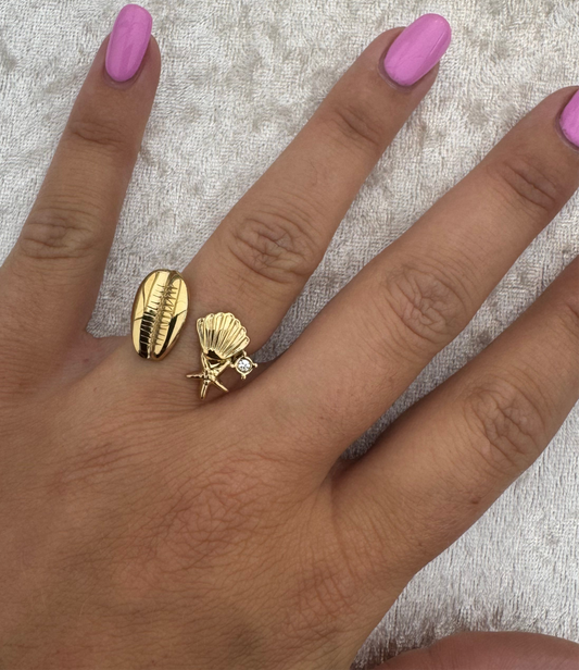 Ocean breeze ring