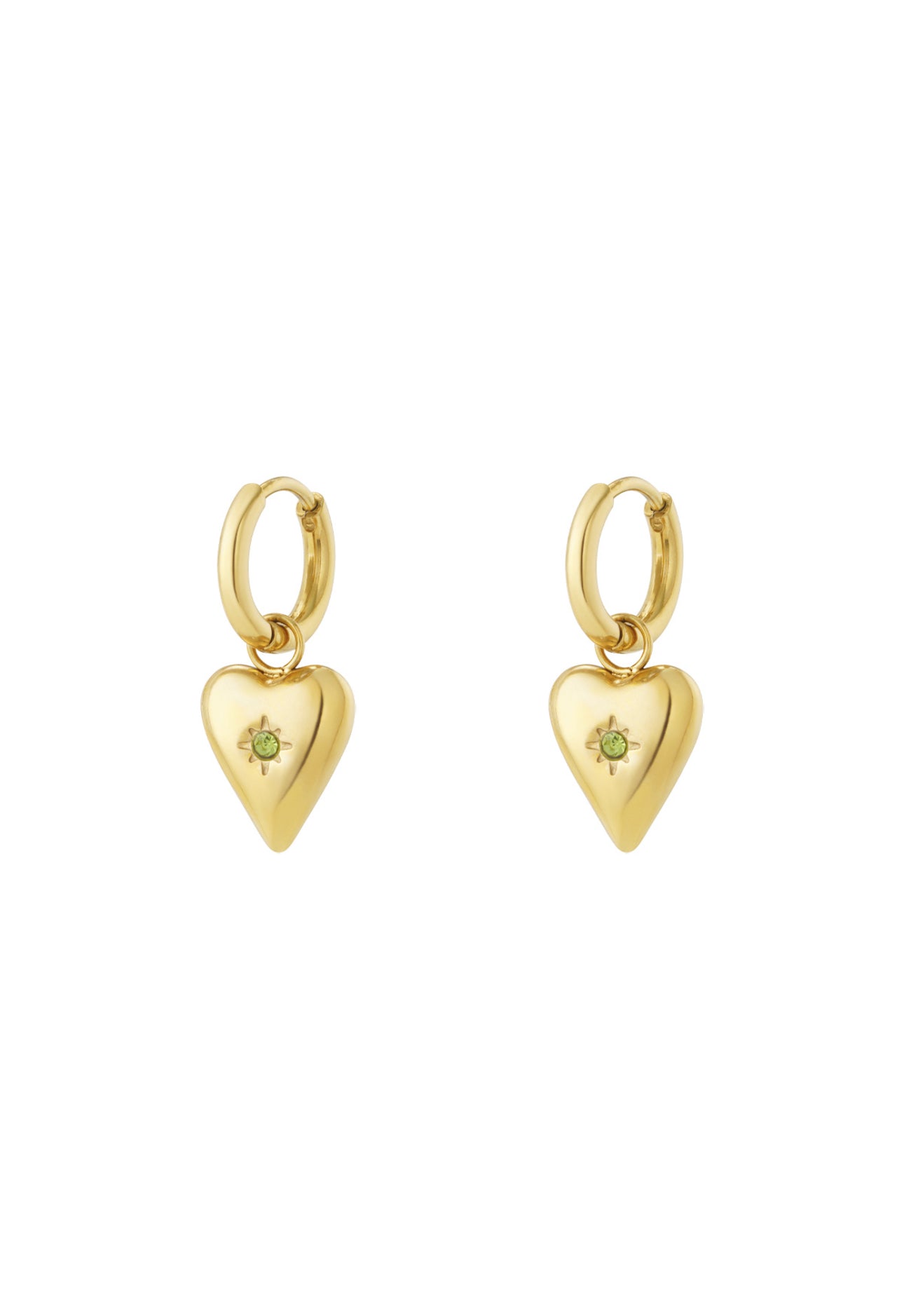 Birthstone oorbellen - Augustus