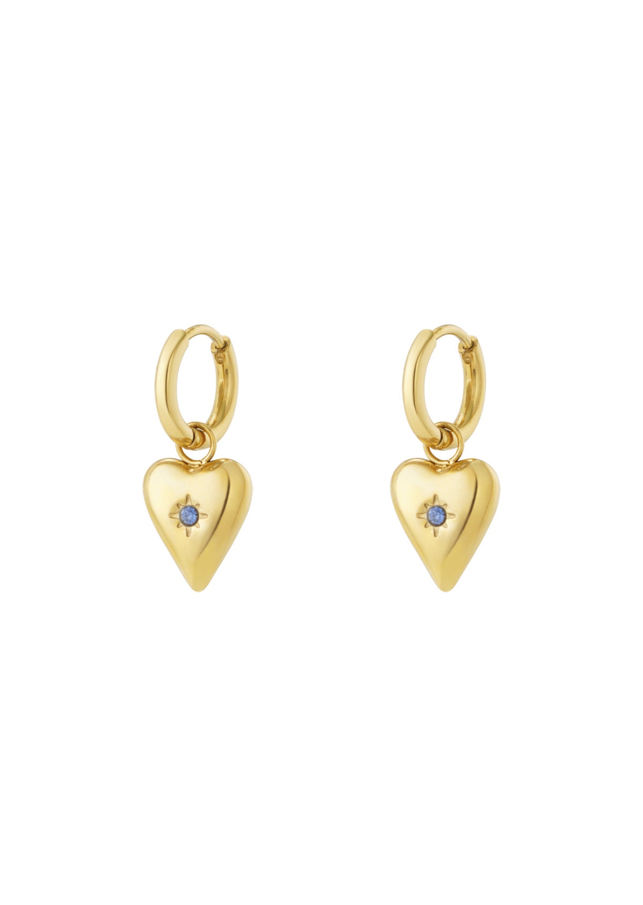 Birthstone oorbellen - Maart
