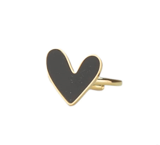 Love black ring
