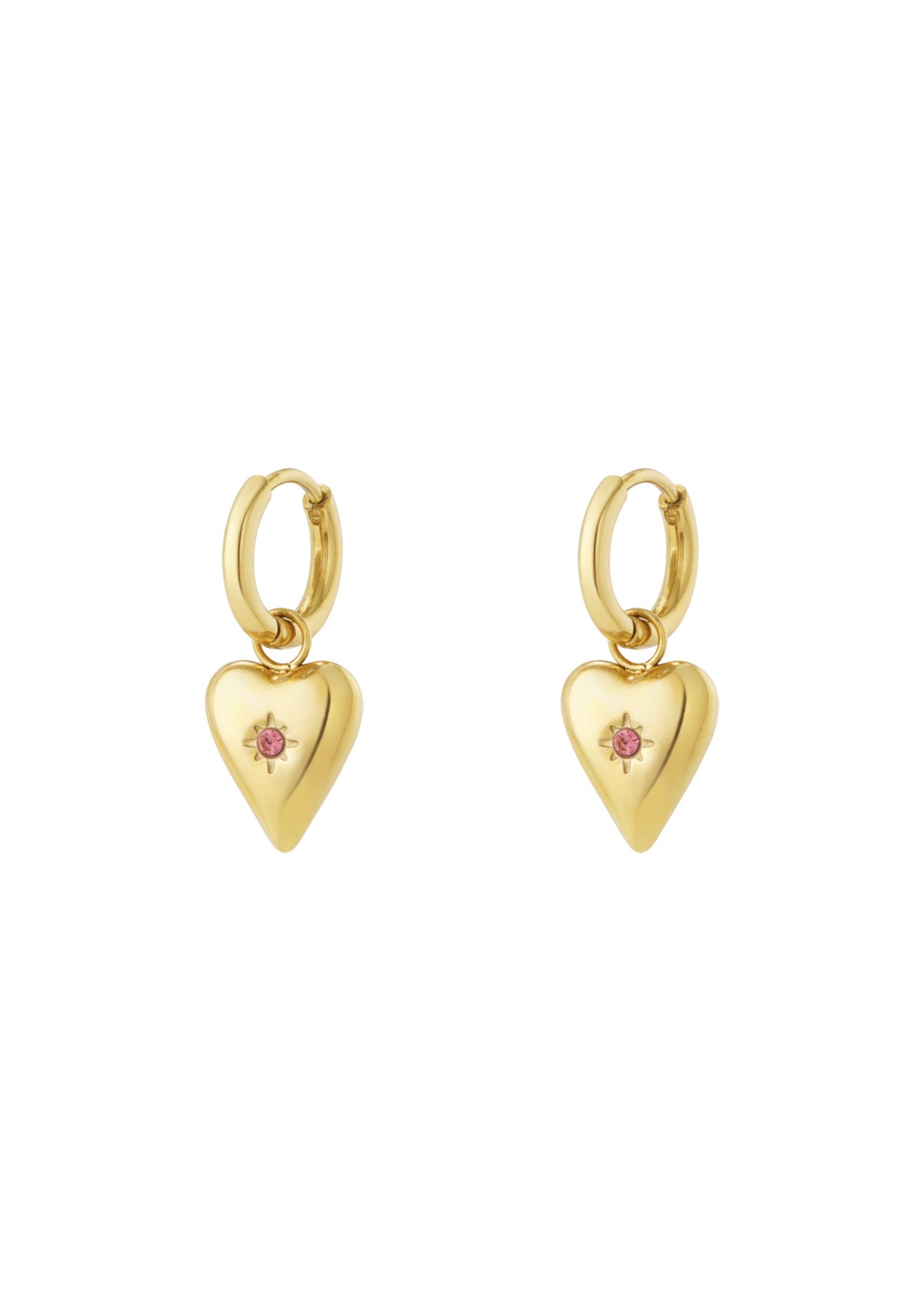 Birthstone oorbellen - Oktober