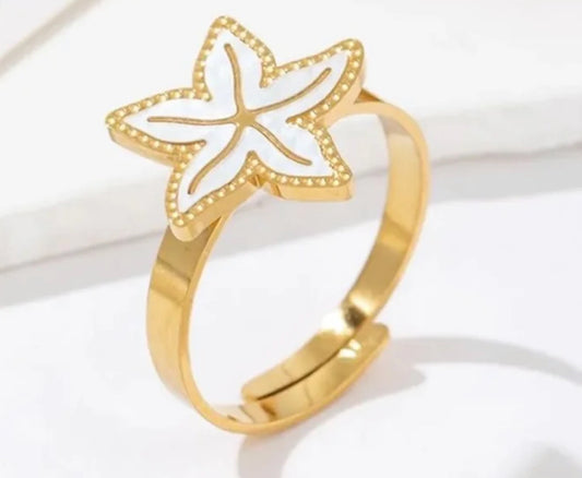 Witte Sea life ring