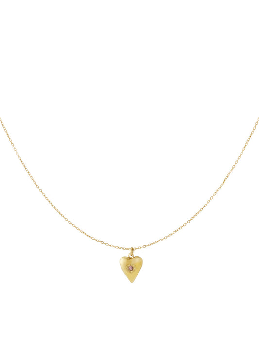 Birthstone ketting - Februari