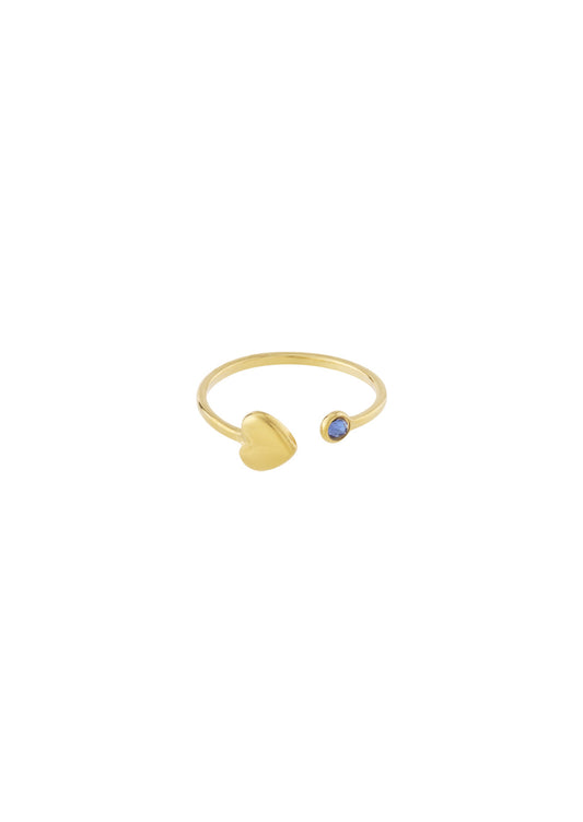 Birthstone ring - Maart