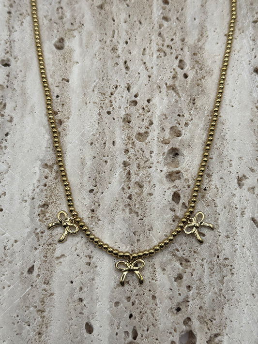 Ketting met strikjes