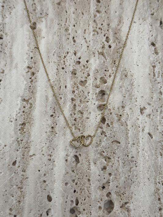 Dubbel love ketting