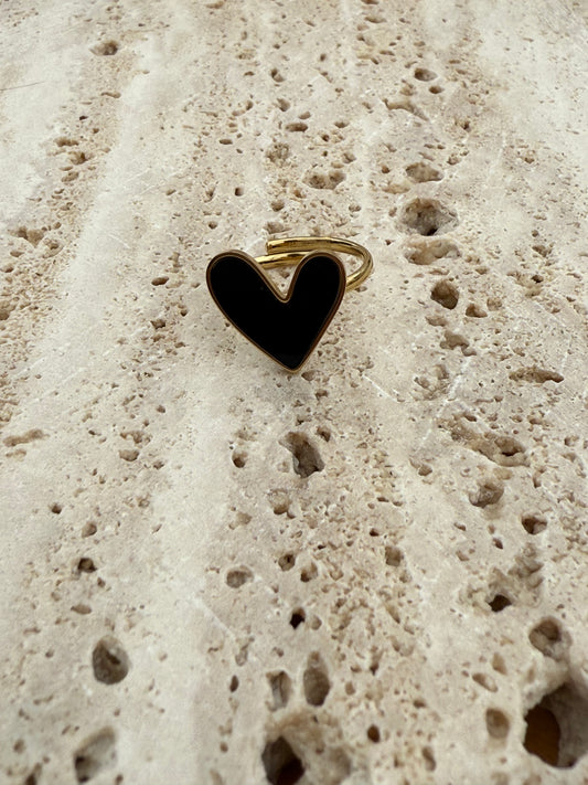 Love black ring