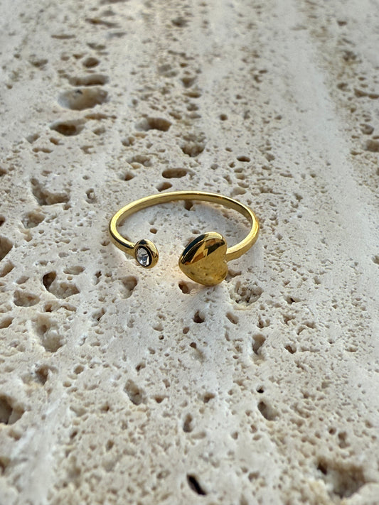 Birthstone ring - April