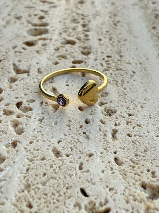 Birthstone ring - Juni