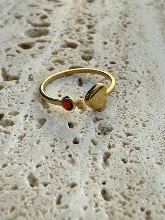 Birthstone ring - Juli