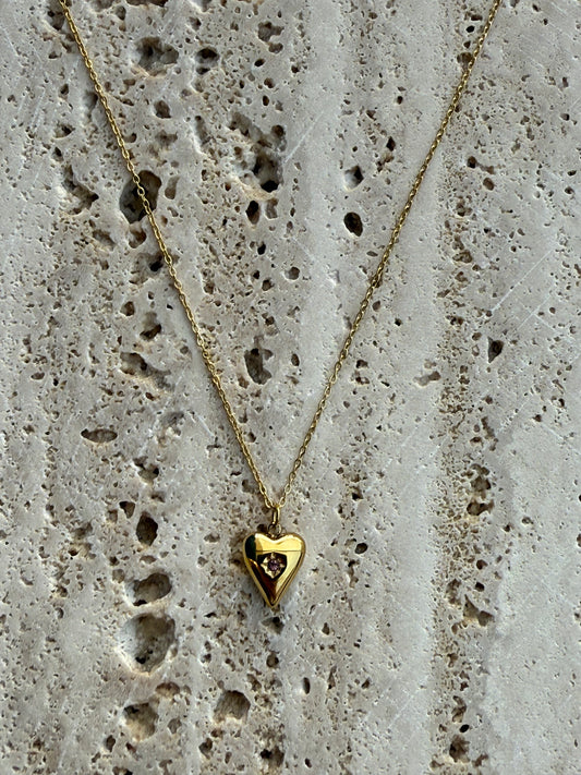 Birthstone ketting - Februari