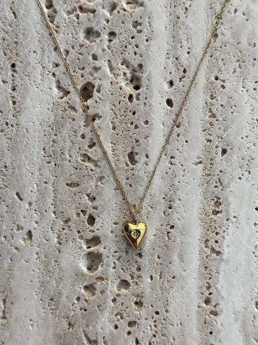 Birthstone ketting - Augustus