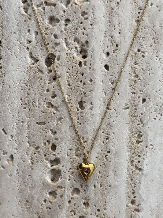 Birthstone ketting - September