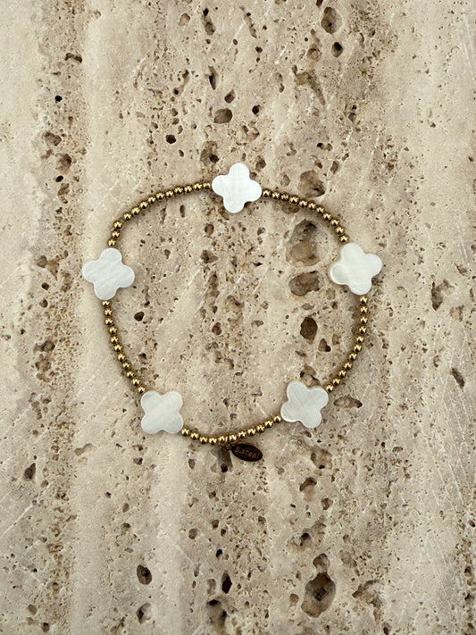 Klavertjes armband