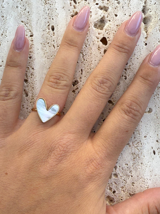 Love white ring