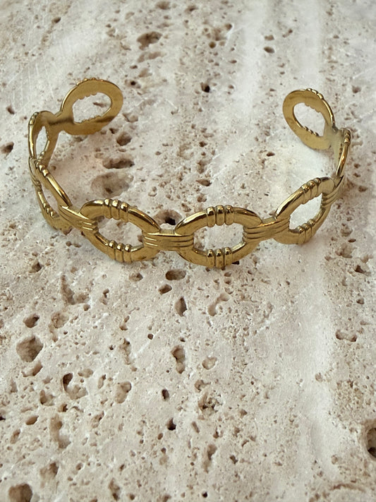 ovale schakelarmband